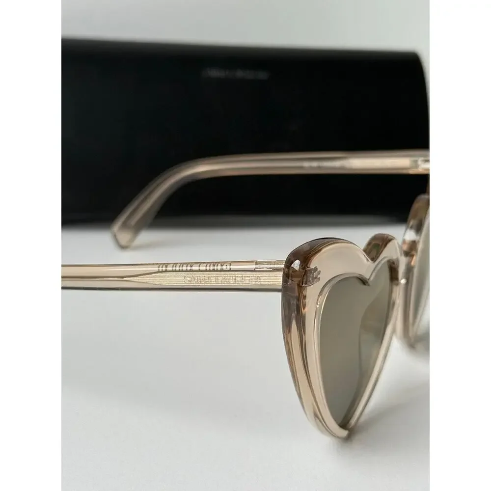 NEW Saint Laurent SL181 Champagne Heart LouLou Sunglasses